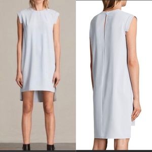 • All Saints • Tonya Stitch Dress Offshore Grey